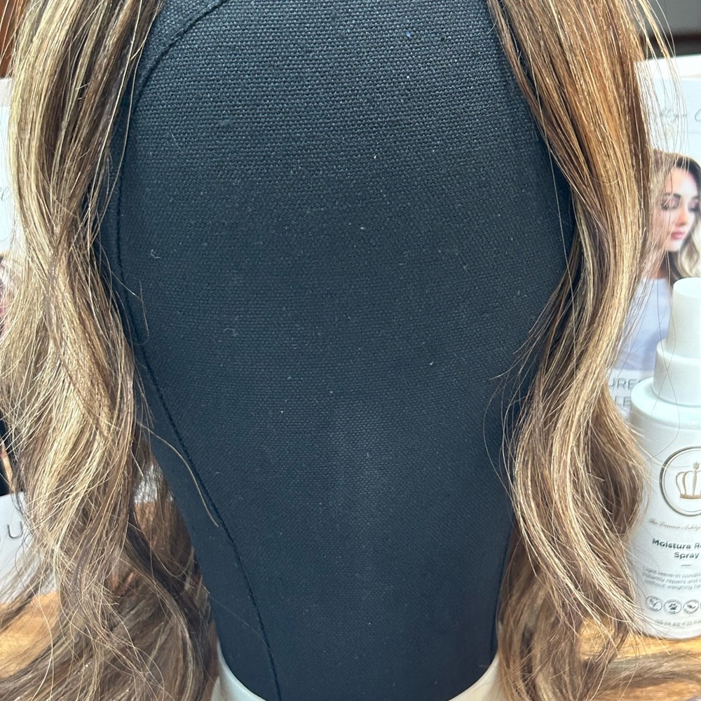 Luxurious Brown Hair Wig by - Picture 6 of 7